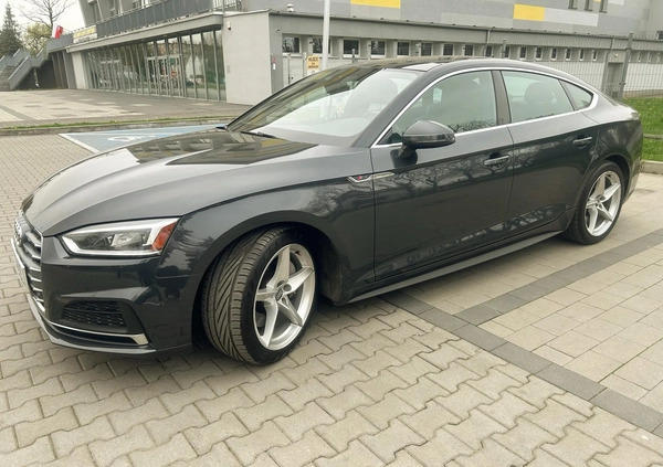 Audi A5 cena 119499 przebieg: 112500, rok produkcji 2018 z Tarnów małe 667